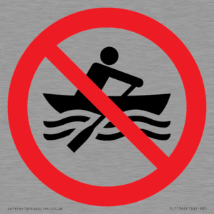 Prohibition: No manually powered craft